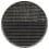 Tapis RD Grid Berber Round AMINI Black Amini-32401
