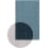 Tapis Teorema – Hybrid AMINI Grey Blue Amini-28212