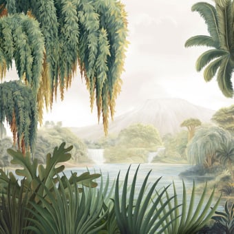 Carta da parati panoramica Les Plaines Sauvages