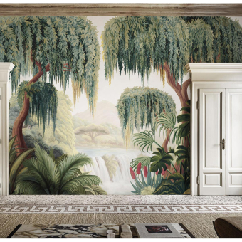 Papel pintado panorámico Les Plaines Sauvages