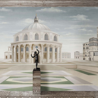 Carta da parati panoramica L'Utopia Moderna