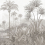 Les R&ecirc;ves Orientaux panoramic wallpaper Londonart Caramel BNV05-D