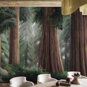 Papier peint panoramique La Forêt Éternelle