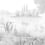 Papier peint panoramique La Sérénissime London Art Acier BNV07-C