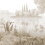 La S&eacute;r&eacute;nissime panoramic wallpaper Londonart Caramel BNV07-D