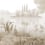 Papier peint panoramique La Sérénissime London Art Caramel BNV07-D