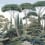 Panoramic wallpaper The Mediterranean Heart London Art Émeraude BNV08-A
