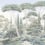 Panorama-Tapete Le C&oelig;ur M&eacute;diterran&eacute;en Londonart Sauge BNV08-B