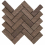 Mosaik Earth Herringbone Amadis Graphite AMA00098