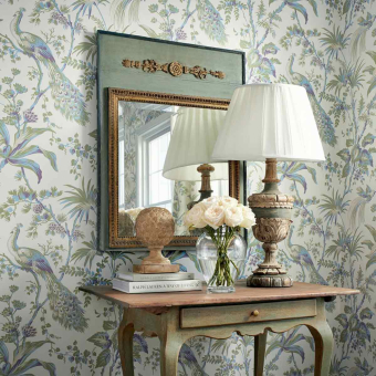 Papel pintado Peacock Toile