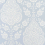 Balmuccia Damask wallpaper Thibaut Soft blue AT57866