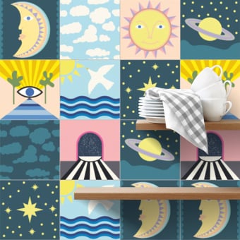 Univers Mix cement tile