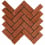Mosaik Earth Herringbone Amadis Daroca AMA00101