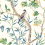 Papel pintado Claire Thibaut Yellow and Navy T42013
