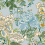 Peony Garden wallpaper Thibaut Spa Blue T42020
