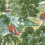 Tapete Pagoda Trees Thibaut Coral and green T42022