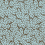 Papel pintado Maldivas Thibaut Blue and brown T42045
