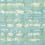 Papel pintado Illusion Thibaut Teal and Green T41040