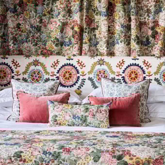 Hydrangea & Rose Fabric