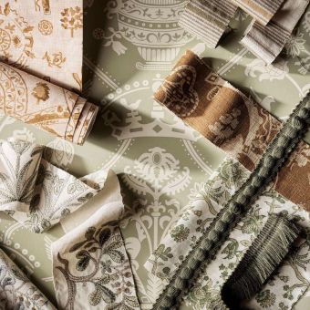 Topiary View Fabric