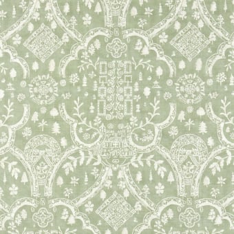 Topiary View Outdoor Fabric