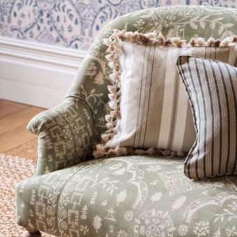 Topiary View Outdoor Fabric
