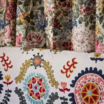 Annabel's Suzani Embroidery Fabric