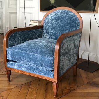 Washed velvet