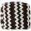 Pouf Riccio Cube Missoni Home Black/White 1E4LV00010601