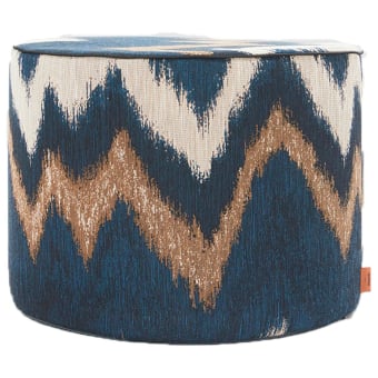 Puf Zigzag Ikat
