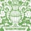 Galway Wallpaper Thibaut Green T14359