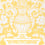 Papier peint Galway Thibaut Yellow T14366