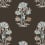 Lily Flower Wallpaper Thibaut Black T13200