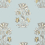 Lily Flower Wallpaper Thibaut Spa Blue T13201