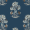 Papier peint Lily Flower Thibaut Navy T13203