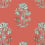 Papier peint Lily Flower Thibaut Coral T13205