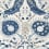 Papier peint Lewis Thibaut Blue and Beige T13218