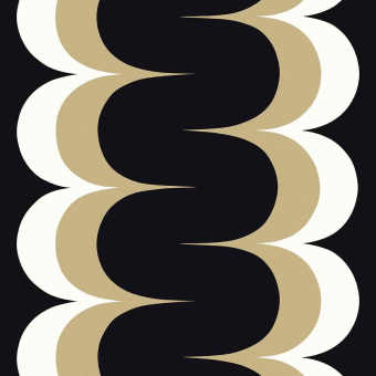 Mandolin Retro Stripe Unpasted Wallpaper