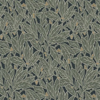 Carta da parati Leaf and Berry Vintage Unpasted
