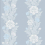 Papel pintado Blooming Stripe Vintage Unpasted Wallquest Baby Blue ET12702