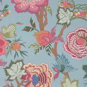Indische Jacobean-Tapete