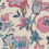 Carta da parati indiana Jacobean Thibaut Raspberry and Blue T36419