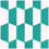 Esagono Bicolore Tile Mavi Ceramica Aqua esagono_bicolore-C23