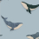 Whale Wallpaper Studio Ditte Light blue whale-light-blue
