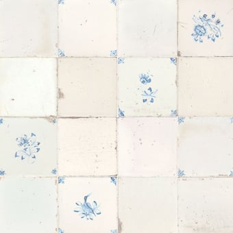Papier peint Botanical tiles