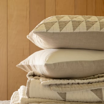 Greylag Patchwork Cushion