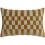Coussin Checkerboard rectangular Niki Jones Golden Lichen NJ-A-VCR-3764