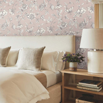 Papier peint Passion Flower Toile