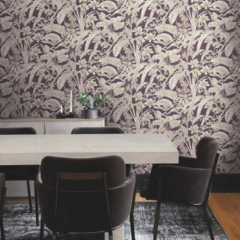 Papier peint Orchid Conservatory Toile