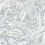 Tapete Orchid Conservatory Toile York Wallcoverings Blue/Taupe RT7884
